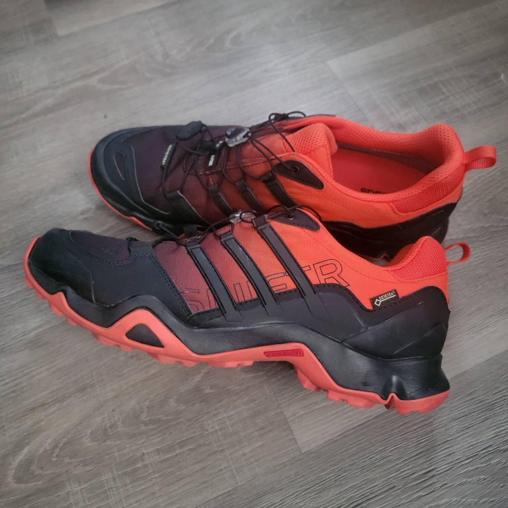 Adidas Terrex Swift R Gtx M AQ4100 shoes Red And Black Size 12 1/2 - Picture 10 of 11